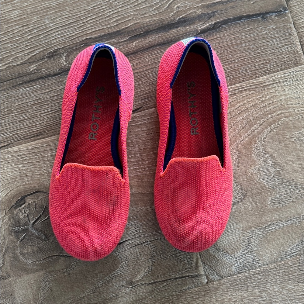 Rothy's Kids Pink Loafer